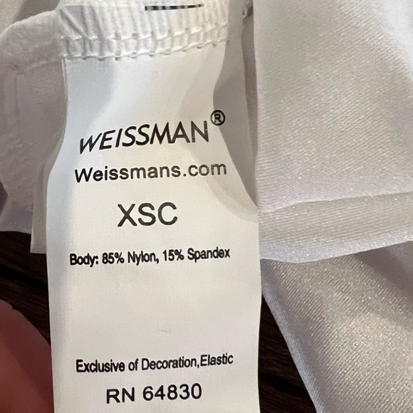 Weissman boys shirt, vest, bow tie red white - Picture 6 of 6